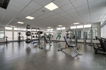 Commercial-grade fitness centre